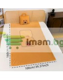 3в1 Плюшена играчка Capybara възглавница одеяло и чанта